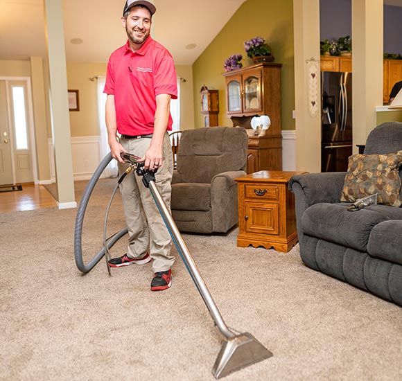 Professional carpet cleaning service