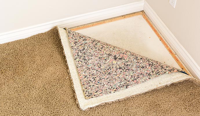 Carpet transition strip repair
