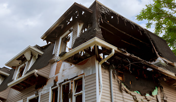 Fire damage