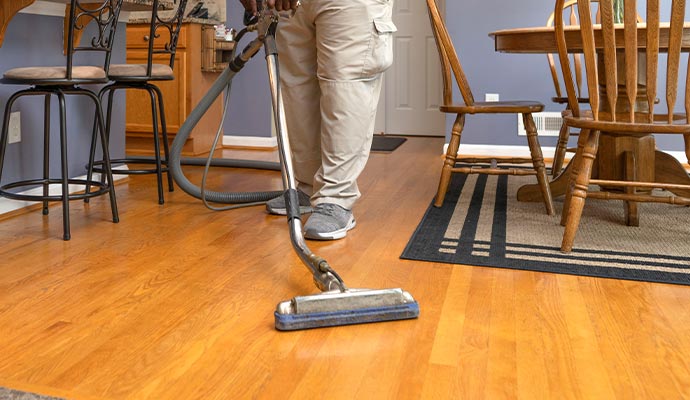 Professional floor cleaning service
