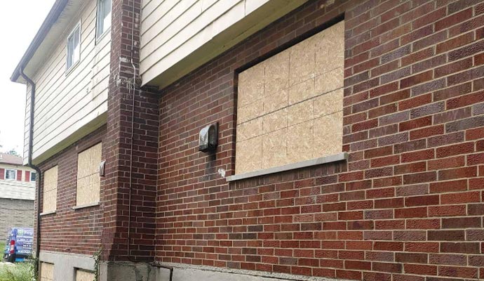 Board-Up Services in Cincinnati