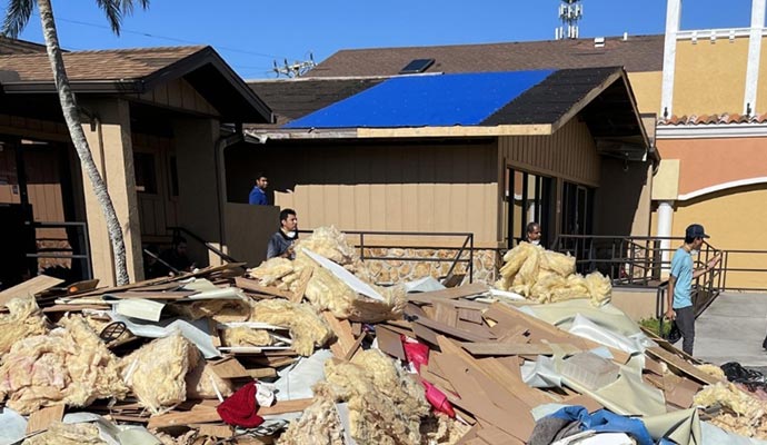 after disaster cleanup service